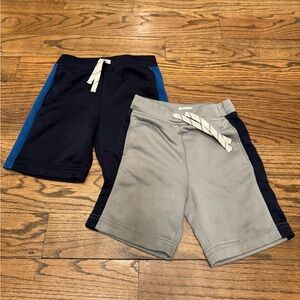 Crewcuts Active Boys Shorts Bundle Size 6 7 Navy Gray Athletic Drawstring Shorts